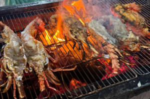 Poolhouse cuisine d'extérieur